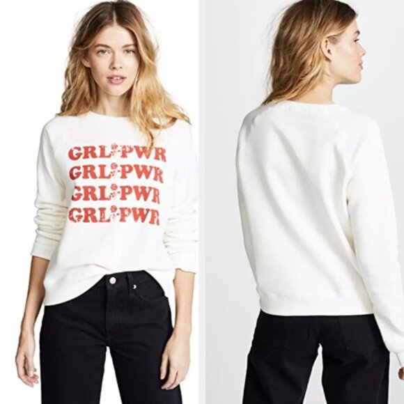 Rebecca Minkoff Tops - Rebecca Minkoff Girl Power Sweatshirt